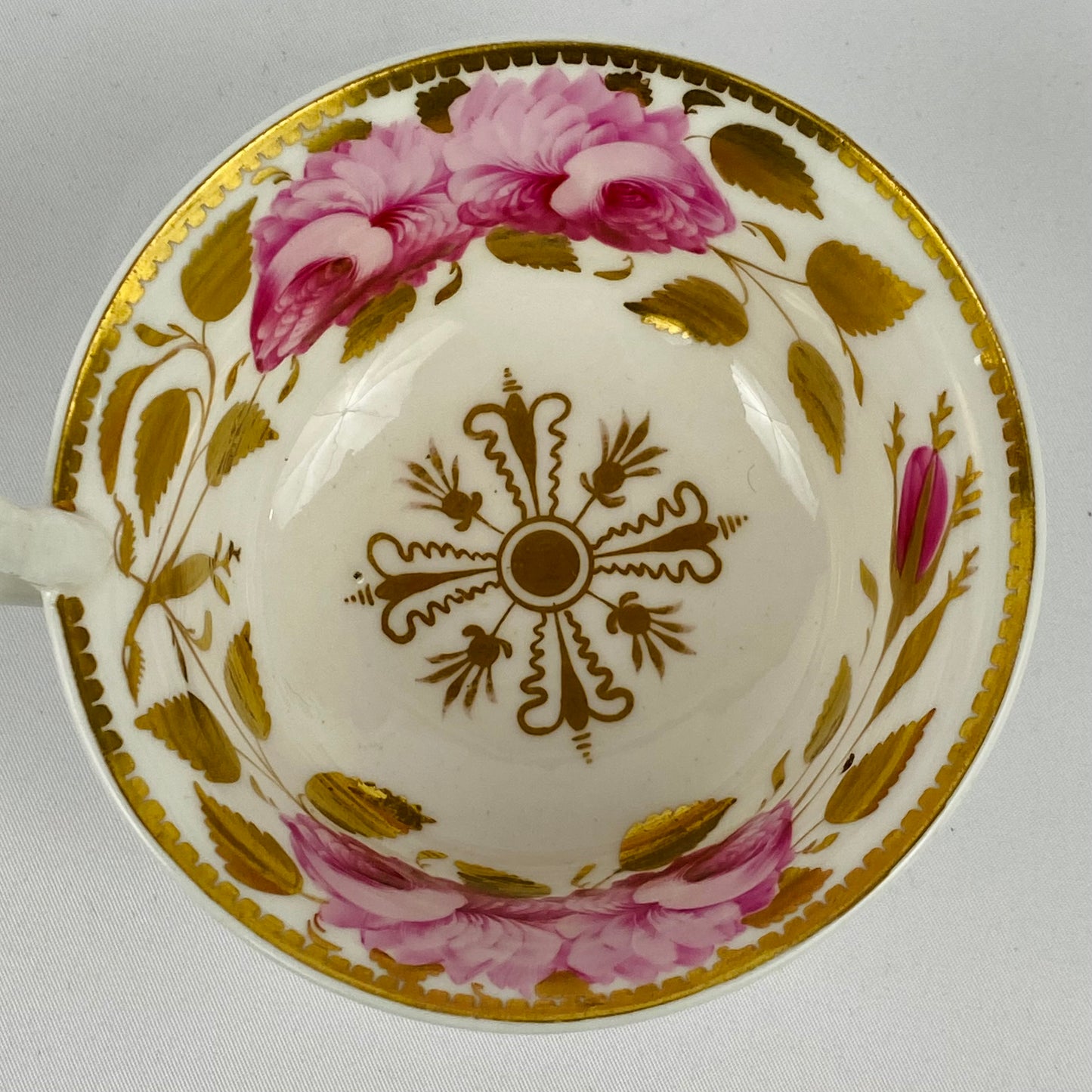 2 Spode True Trios ~ Tea & Coffee Cup & Saucer #3886 Gold Gilt Antique c1820