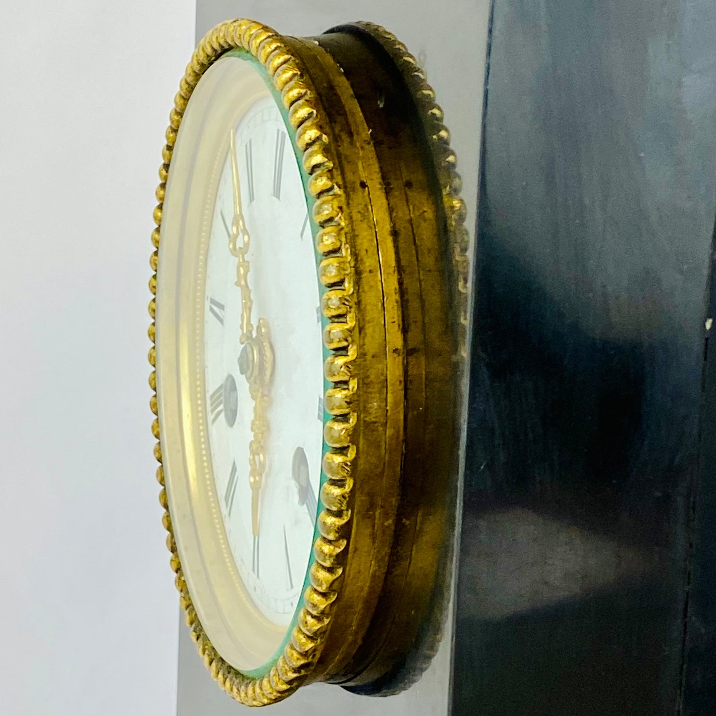 Guyerdet Clock Mary Magdalene Bronze by Theodore Gechter c1840 French Antique