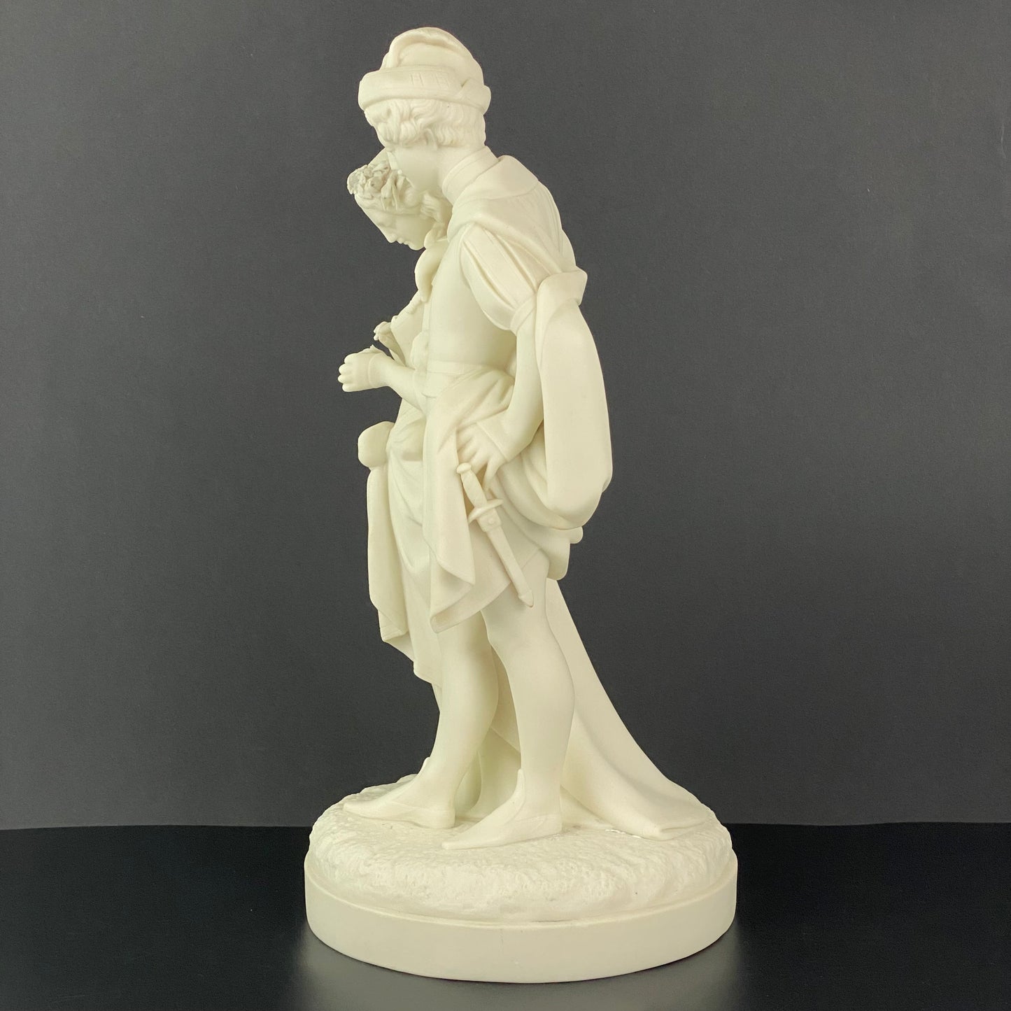Worcester Parian Porcelain Figurine Kerr & Binns C1860 Faust & Margaret