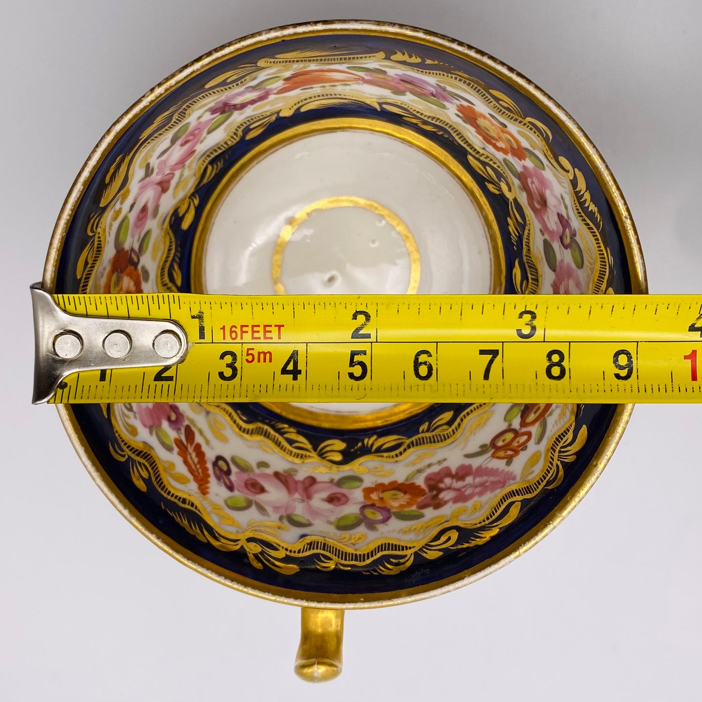 Coalport Cup & Saucer Antique English Porcelain C1815 Pattern #500