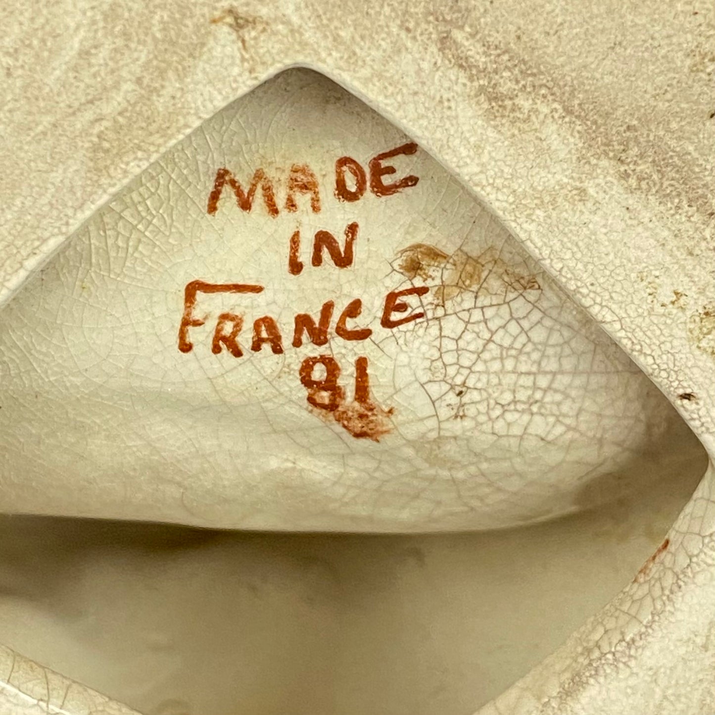 Antique Art Deco French c1930s Pottery Sole Fish signed by Louis Fontinelle