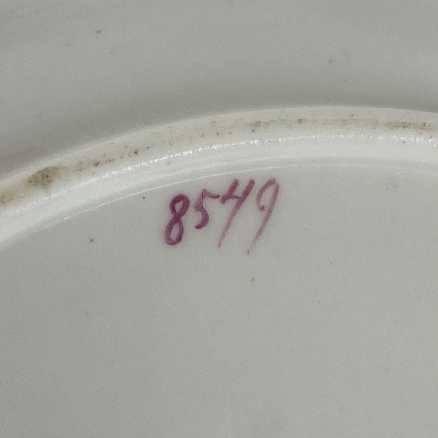 c1840 Antique John Ridgway #8579 Gold Gilt Porcelain Dessert Service