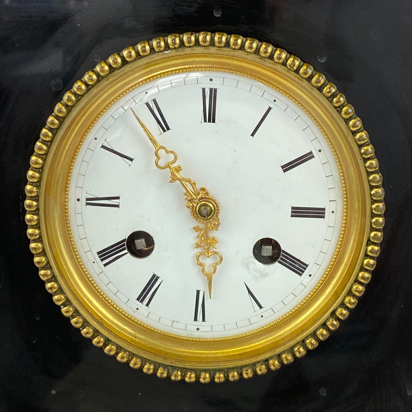 Guyerdet Clock Mary Magdalene Bronze by Theodore Gechter c1840 French Antique