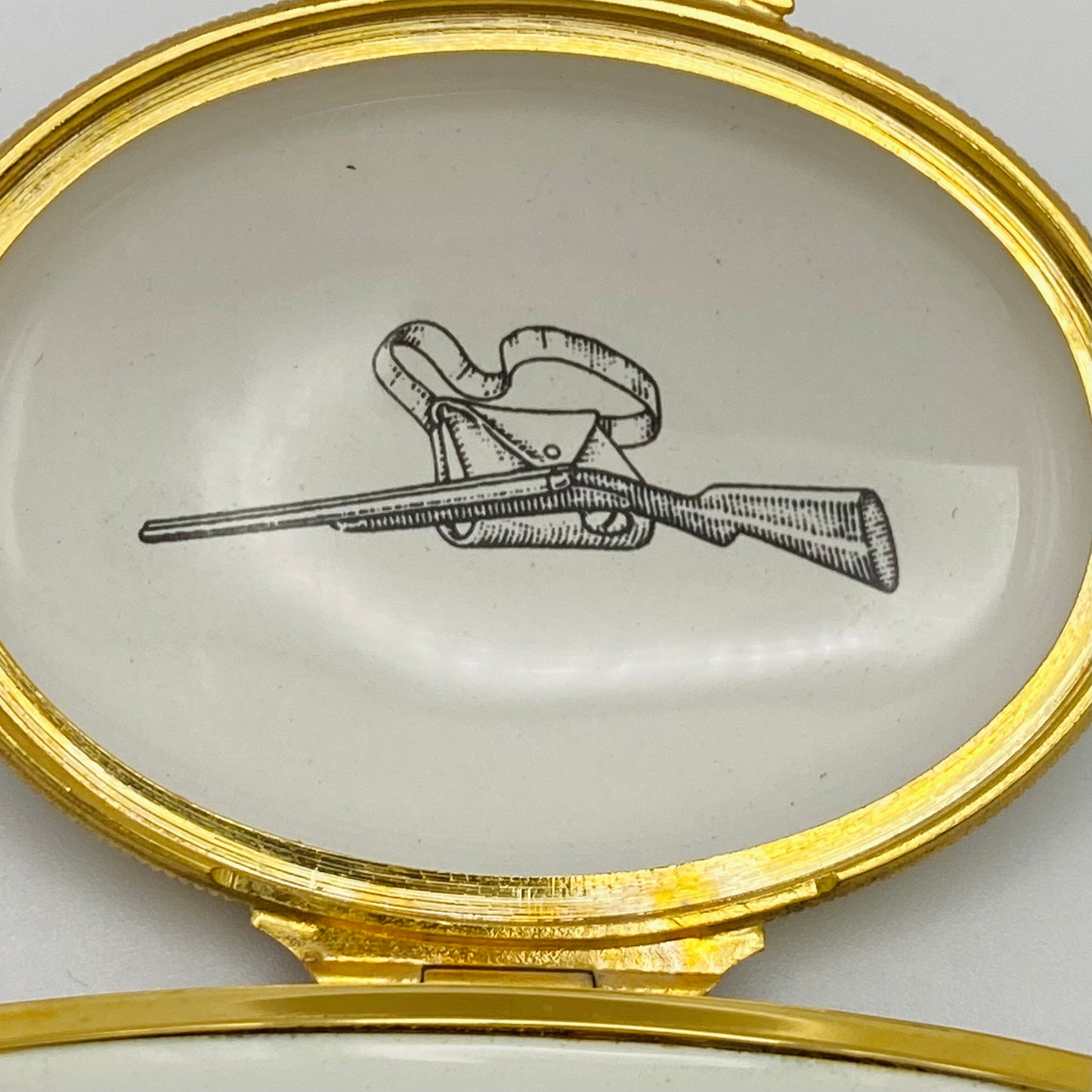 Game Bird Shooting Hunting Scene Halcyon Days Enamel Trinket Box Pill Pot London