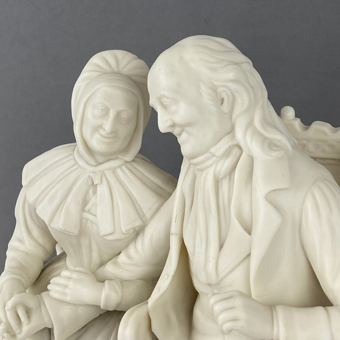 Minton Parian Porcelain Figurine My Jo John Anderson Victorian Antique c1850s