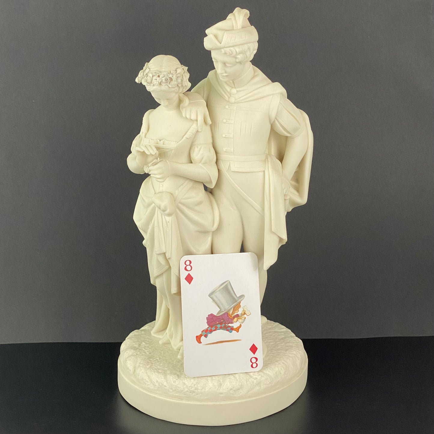 Worcester Parian Porcelain Figurine Kerr & Binns C1860 Faust & Margaret