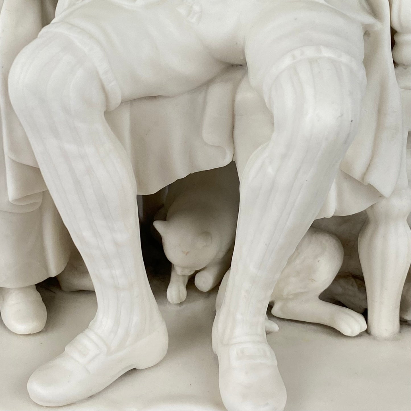 Minton Parian Porcelain Figurine My Jo John Anderson Victorian Antique c1850s