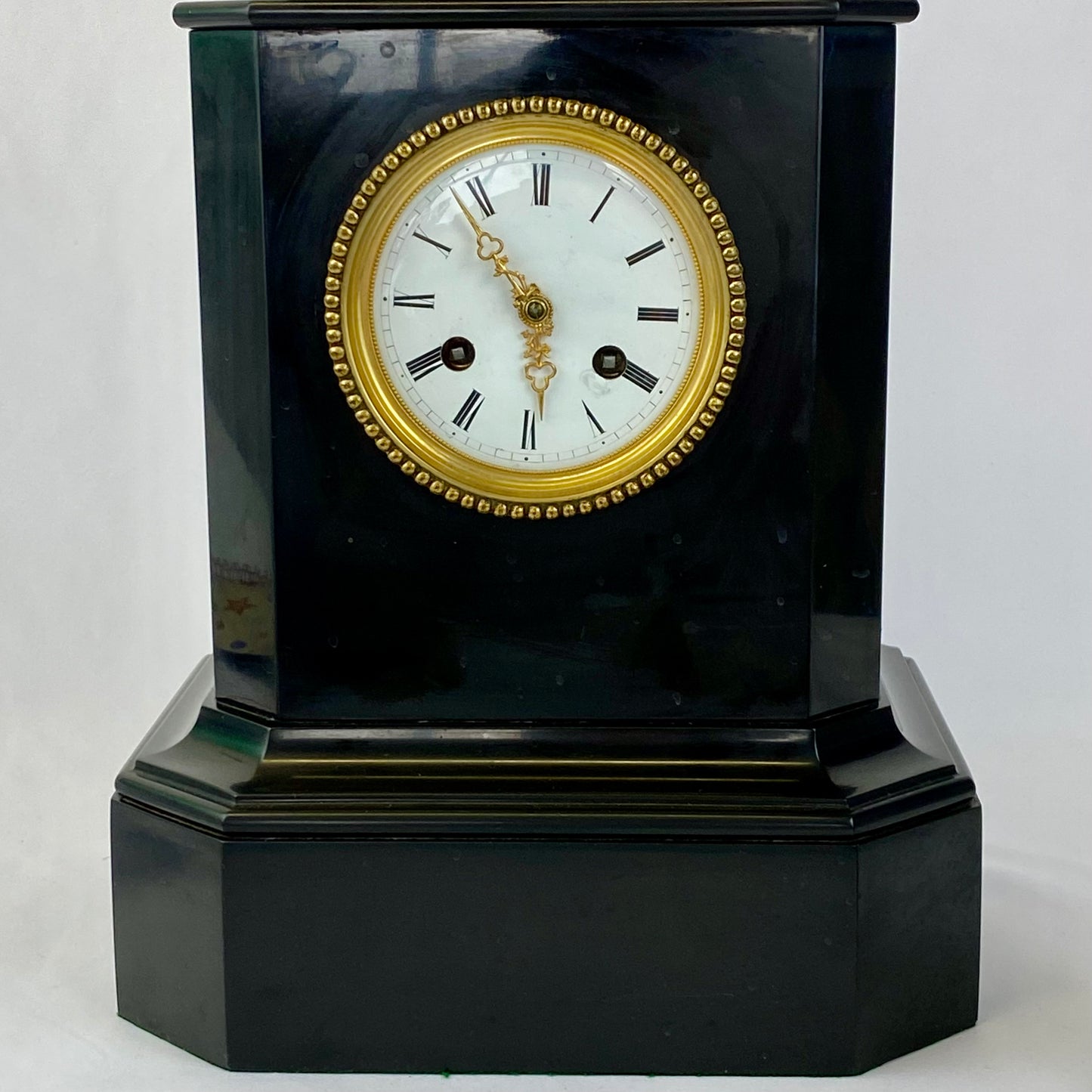 Guyerdet Clock Mary Magdalene Bronze by Theodore Gechter c1840 French Antique
