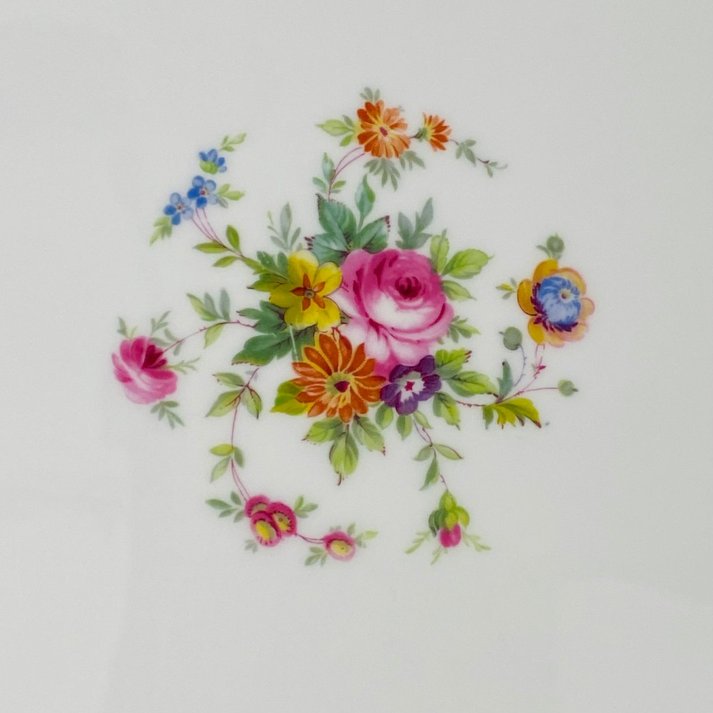 Minton Marlow Platter XL Gold Gilt Floral 45cm or 17 & 1/2" Bone China VGC