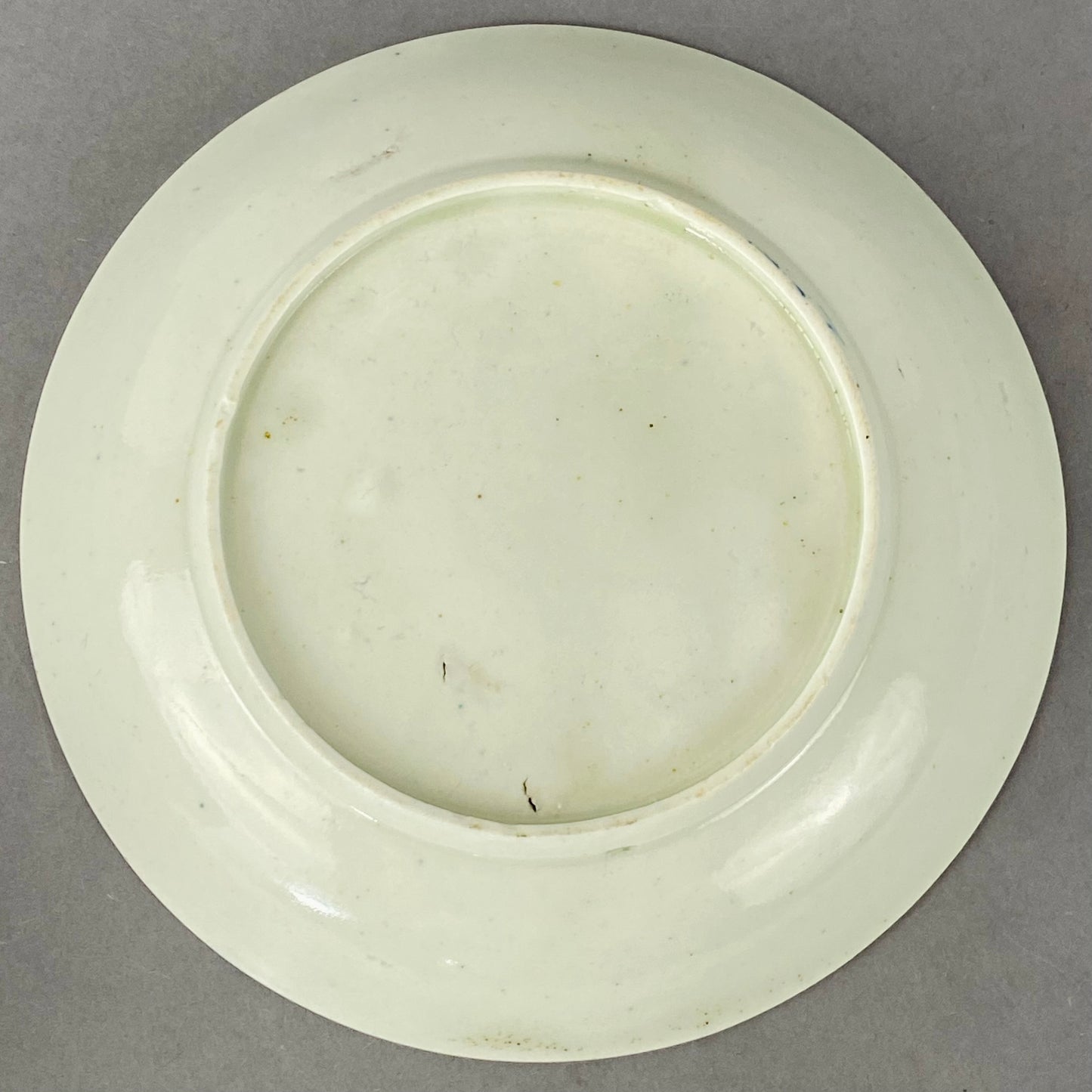 Antique Liverpool Porcelain Tea bowl Cup & Saucer Gainsborough Rural Lovers 18thc