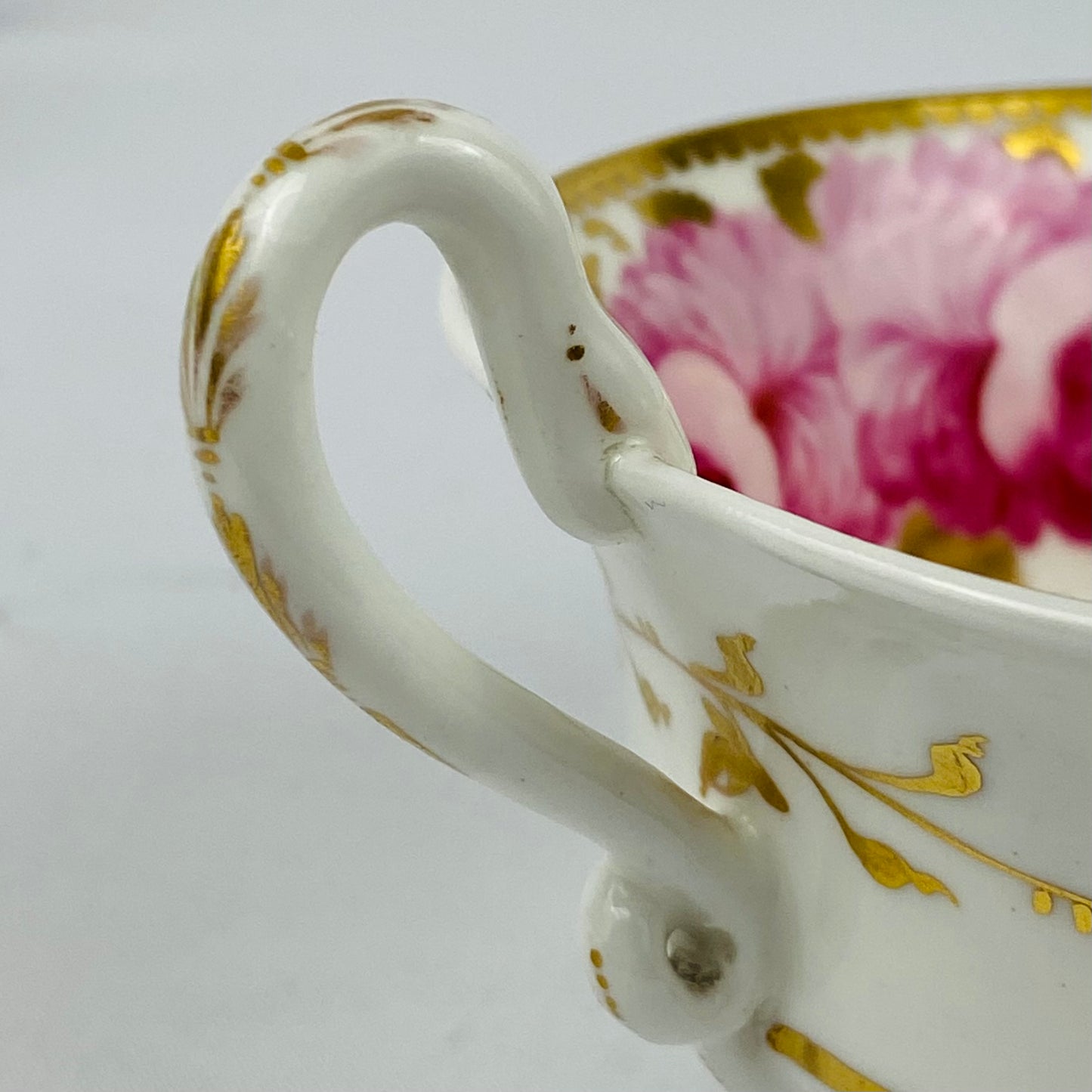 2 Spode True Trios ~ Tea & Coffee Cup & Saucer #3886 Gold Gilt Antique c1820