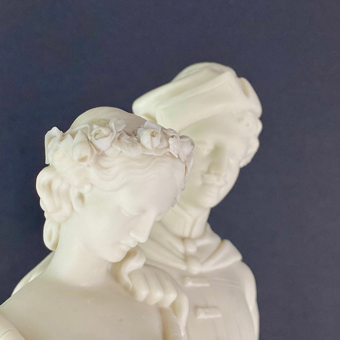 Worcester Parian Porcelain Figurine Kerr & Binns C1860 Faust & Margaret