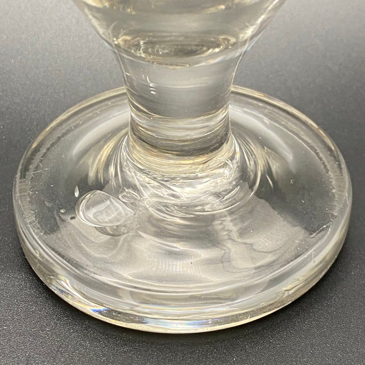 Pair of Masonic Firing Glasses c1760 Antique Engraved Level Square & Compasses