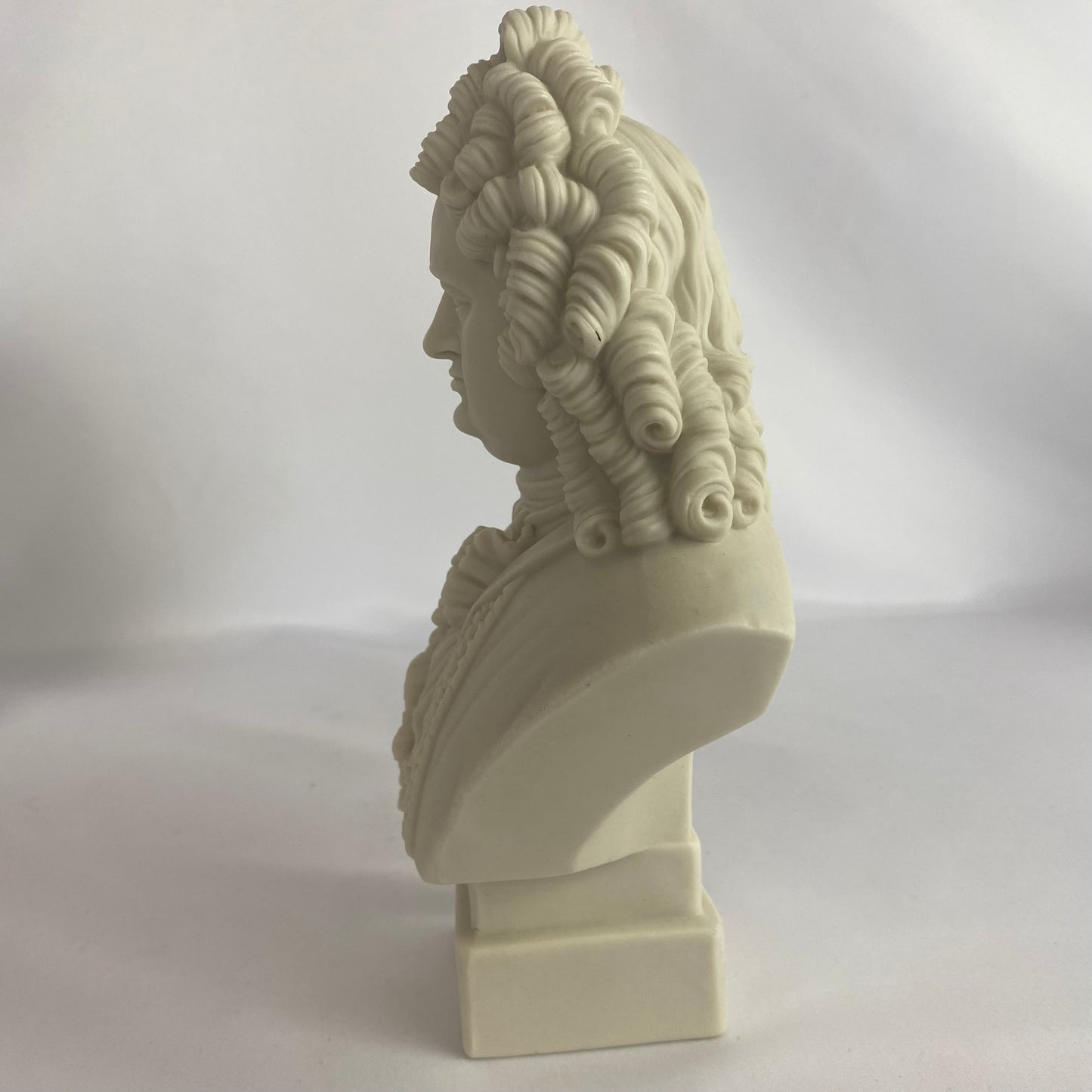 1885+ Pair Parian Antique Bust Composer Handel & Beethoven by Robinson & Leadbeater