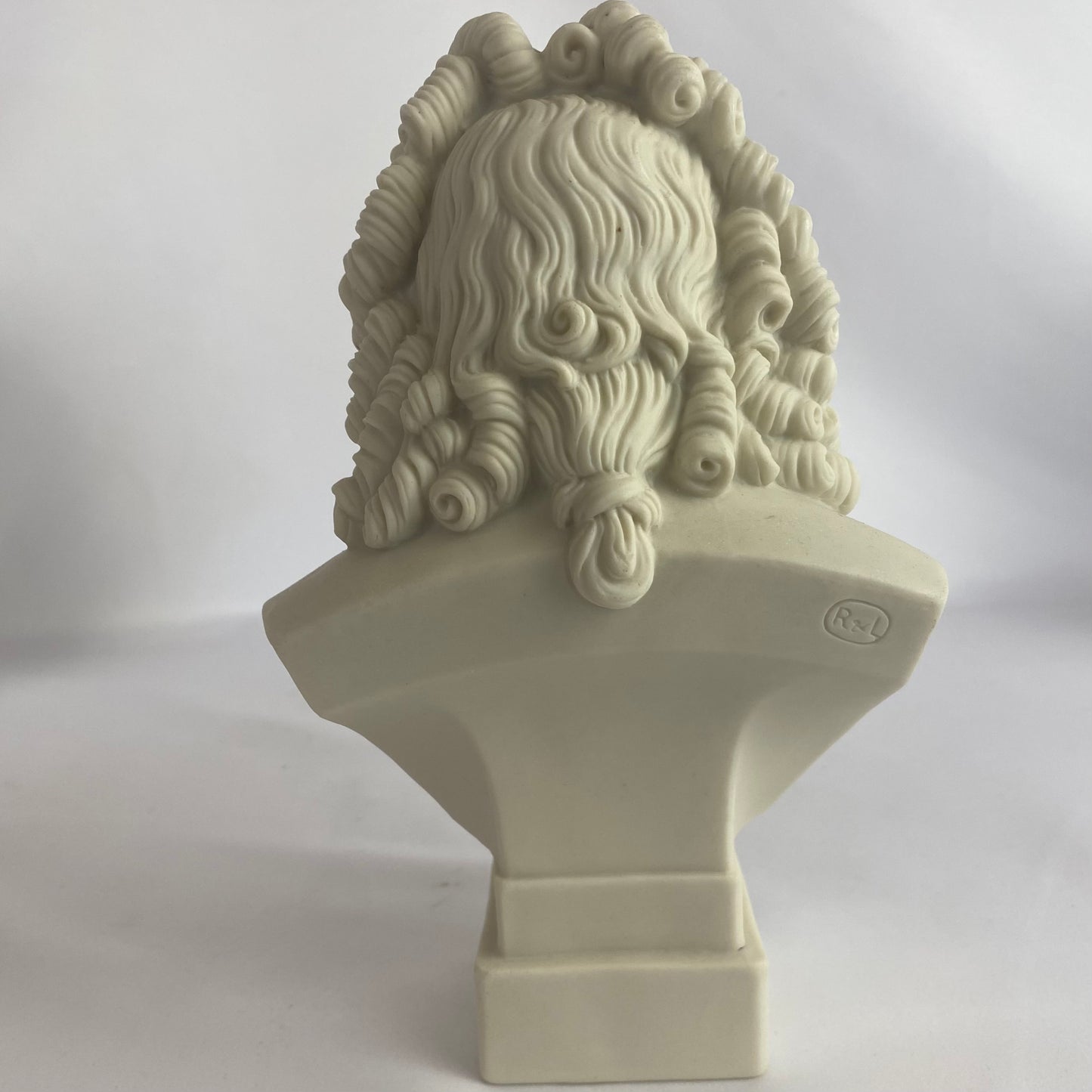 1885+ Pair Parian Antique Bust Composer Handel & Beethoven by Robinson & Leadbeater