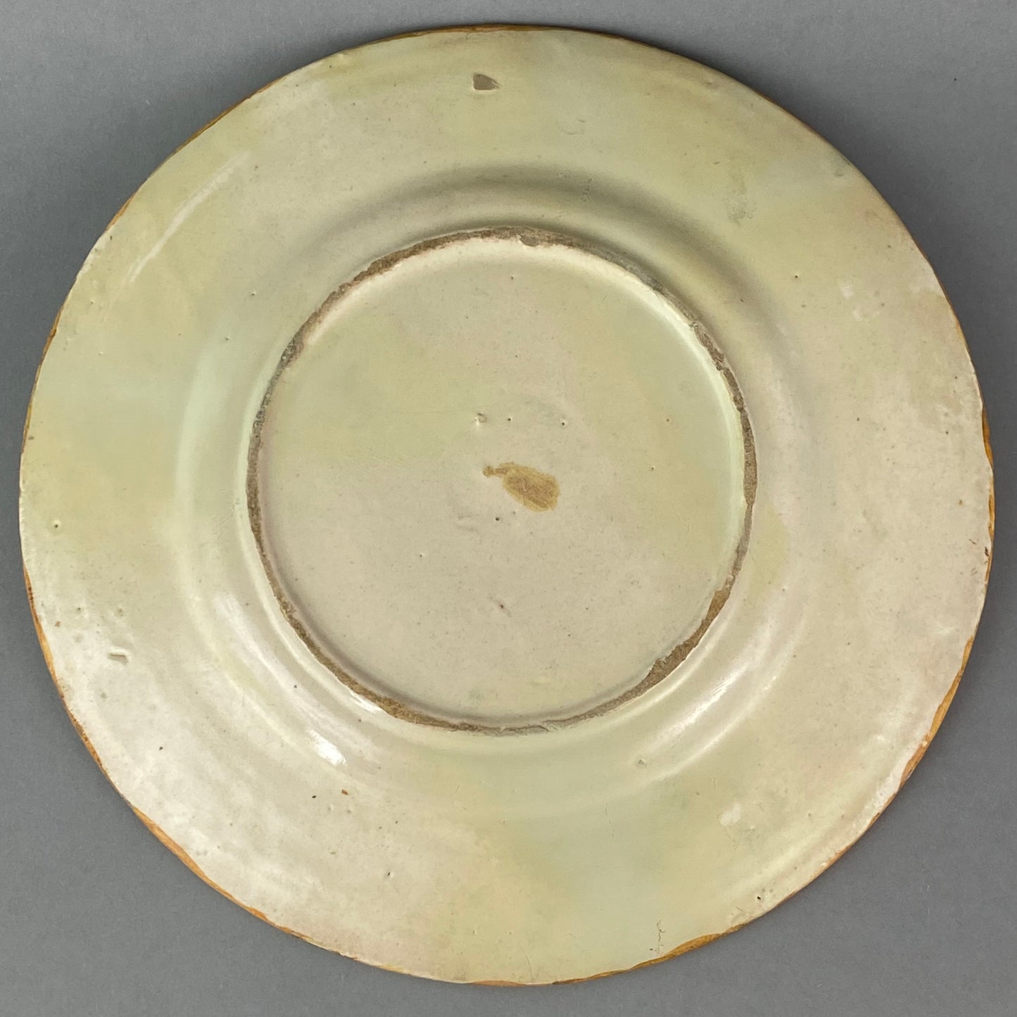 Rare Antique Raffaelesco Dragon Deruta Pottery Italian Maiolica Plate 17thc Design