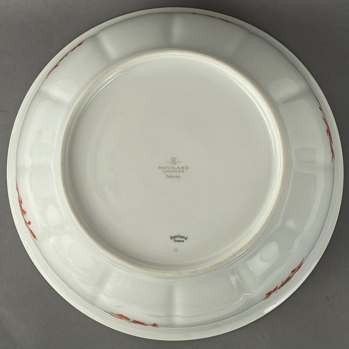 Vintage Limoges Fruit Bowl by Haviland Tehran Pattern French Porcelain