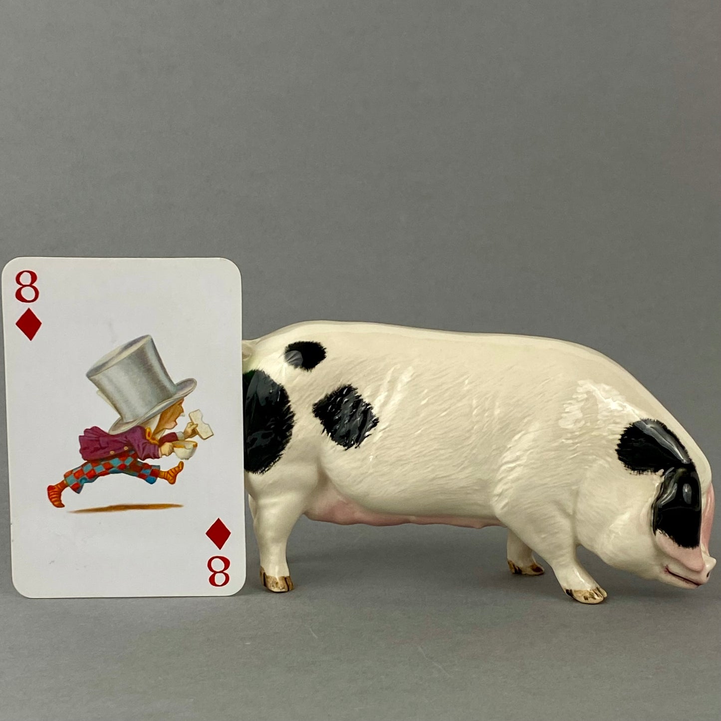 Royal Doulton Gloucester Old Spot Pig English Porcelain Figurine DA230