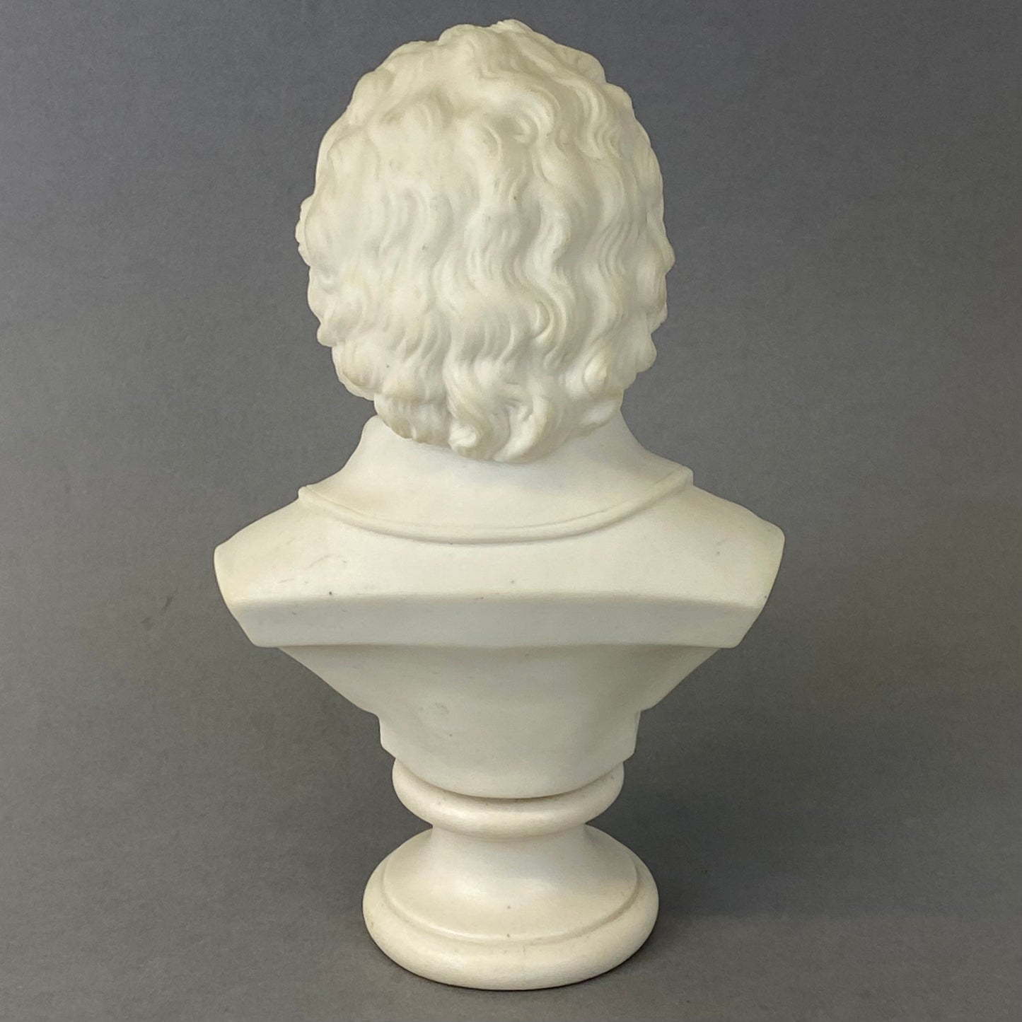 Antique 19thc Parian Porcelain Bust Composer Mozart by Robinson & Leadbeater