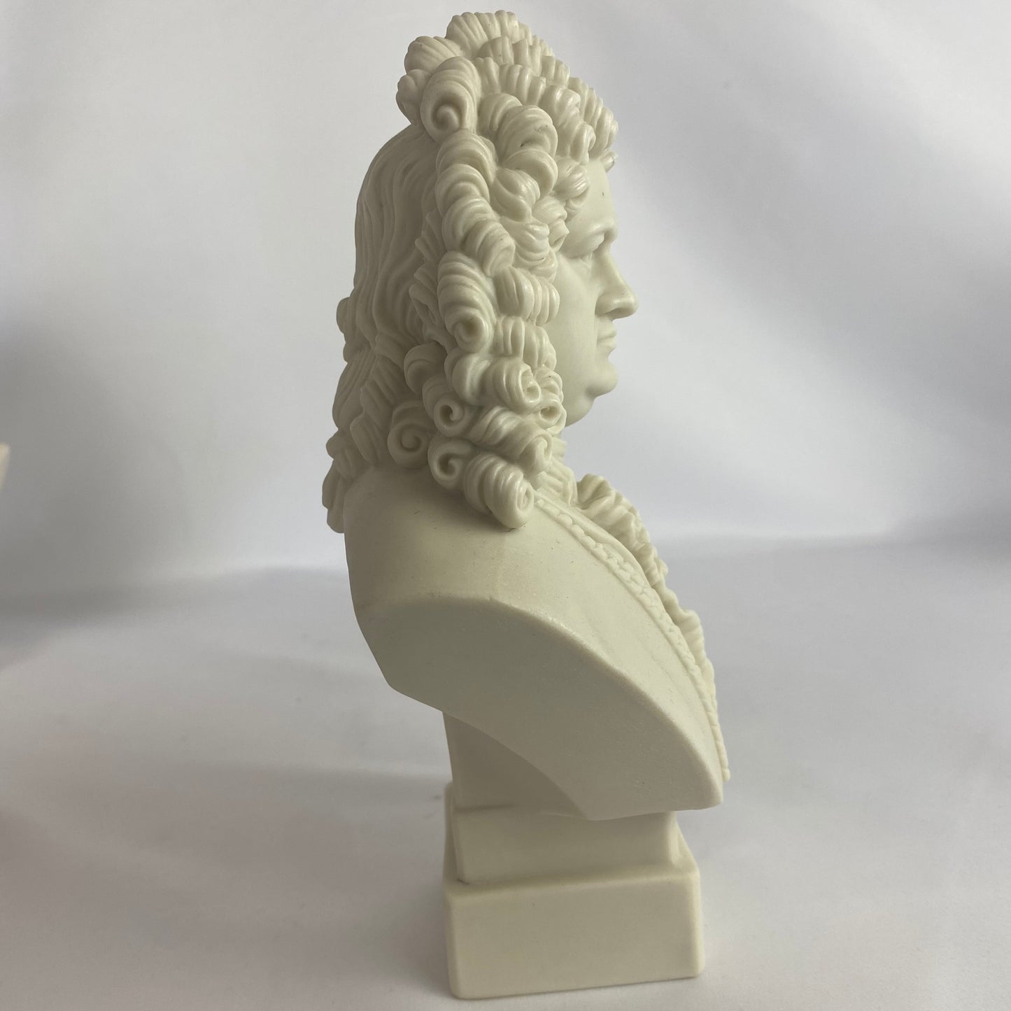 1885+ Pair Parian Antique Bust Composer Handel & Beethoven by Robinson & Leadbeater