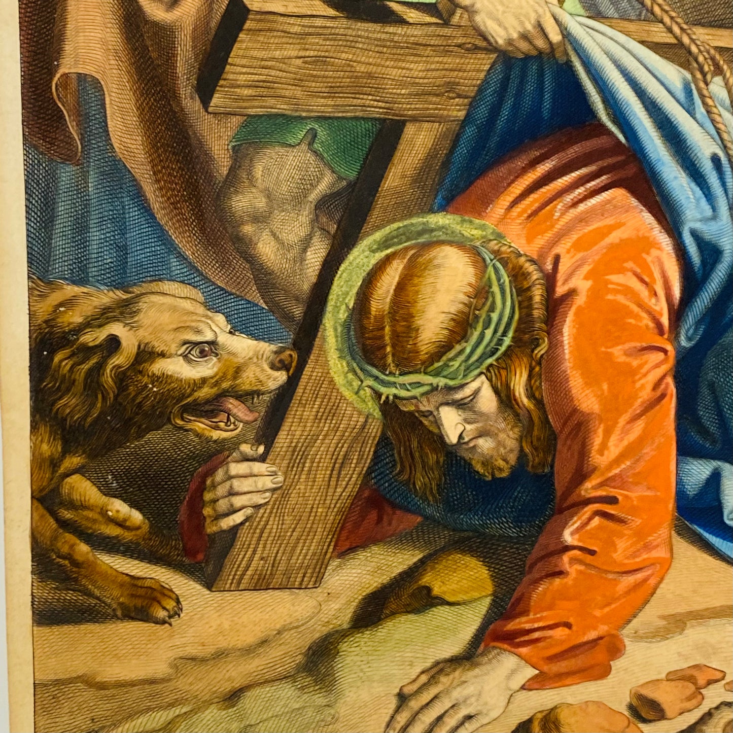 14 Antique Etchings c1860 Church Salvage The Stations of The Cross by Fuhrich