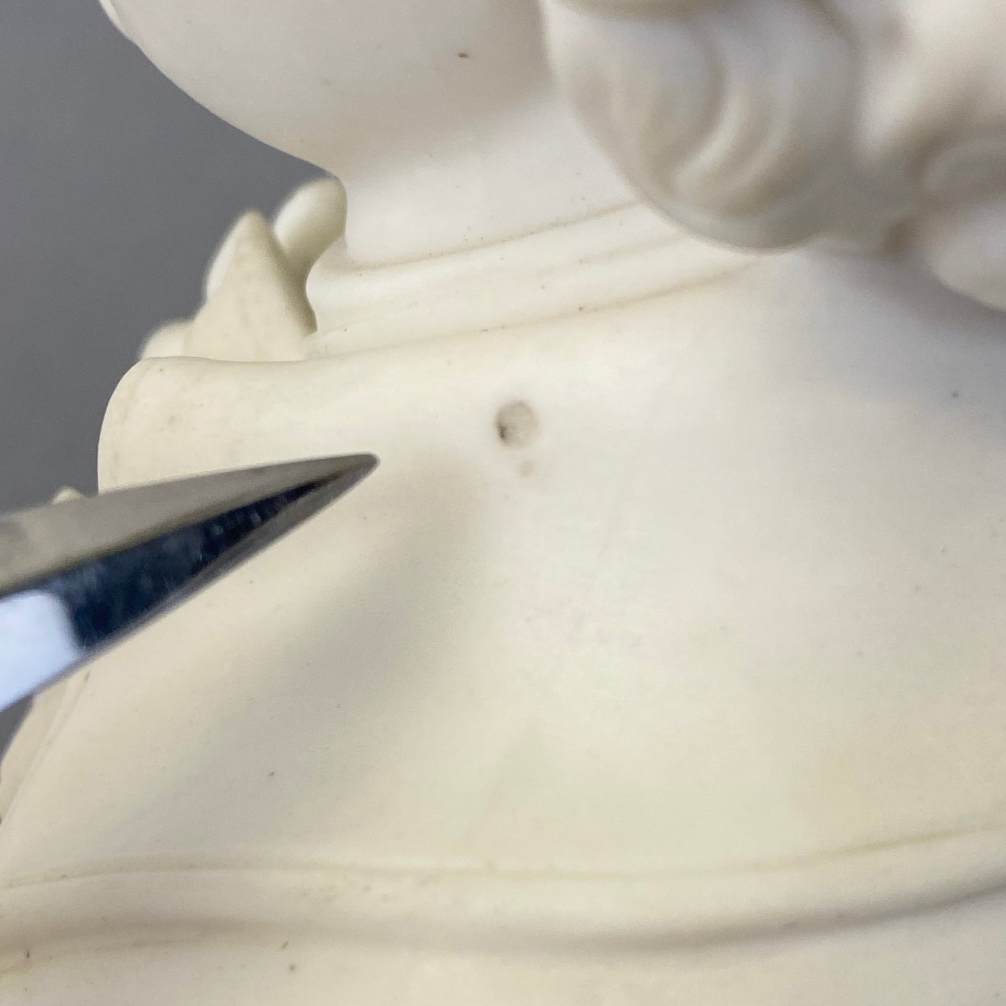 Antique 19thc Parian Porcelain Bust Composer Mozart by Robinson & Leadbeater