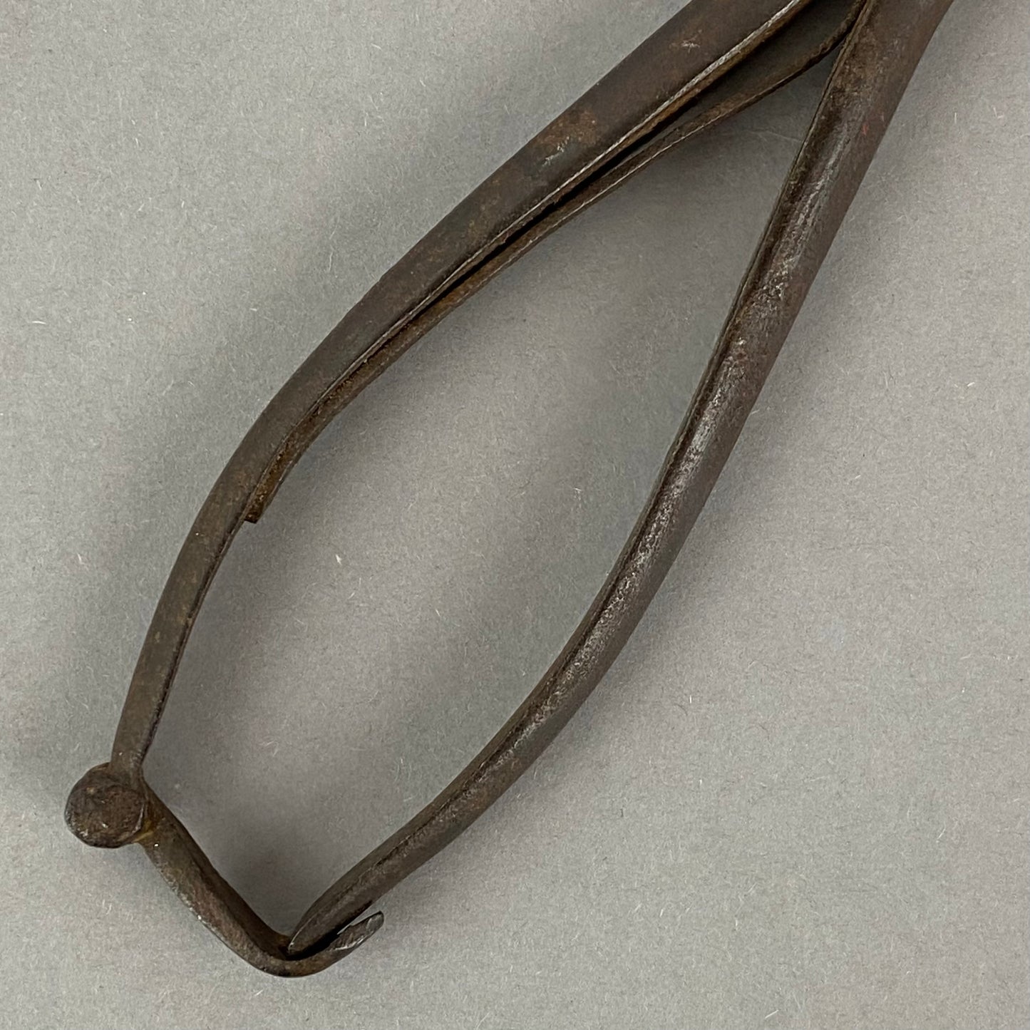 Georgian Sugar Nippers by R Timmins & Sons Antique Wrought Iron c1810