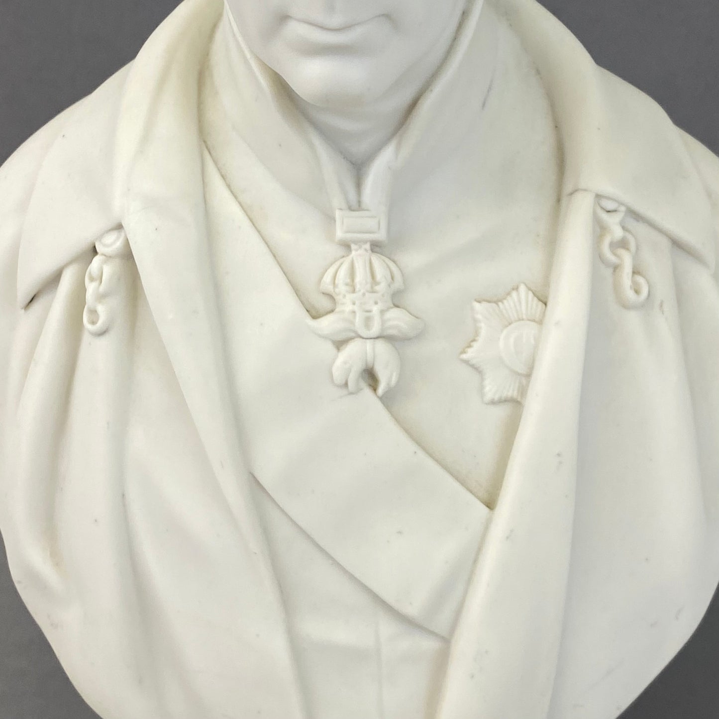 Copeland Parian Porcelain Bust Duke of Wellington Antique c1852 by Comte d Orsay