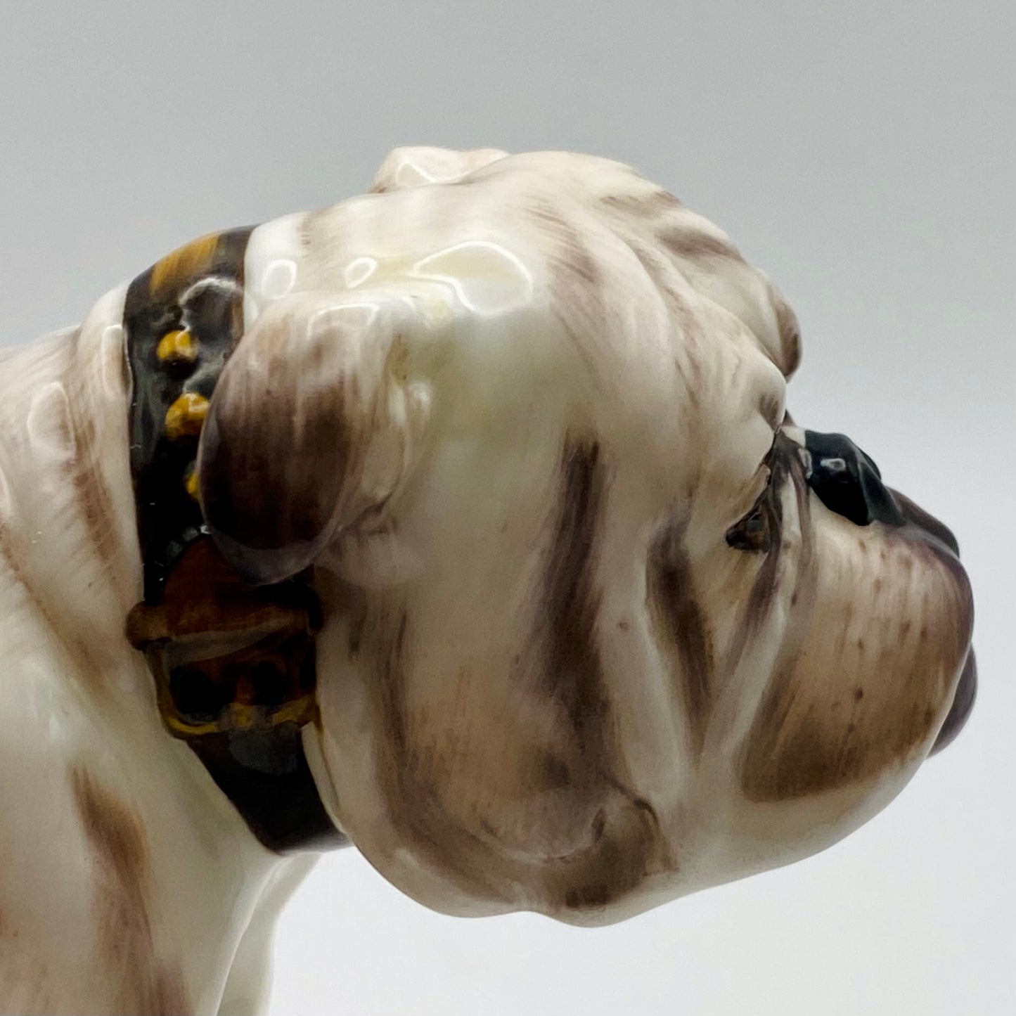 Vintage Royal Doulton Porcelain Bull Dog c1932 Figurine HN1074