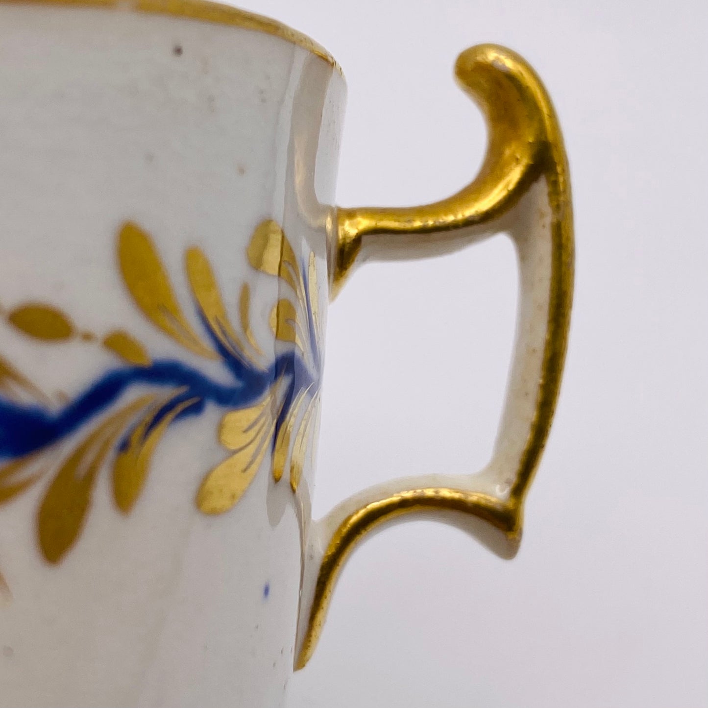 Coalport Cup & Saucer Antique English Porcelain C1815 Pattern #500