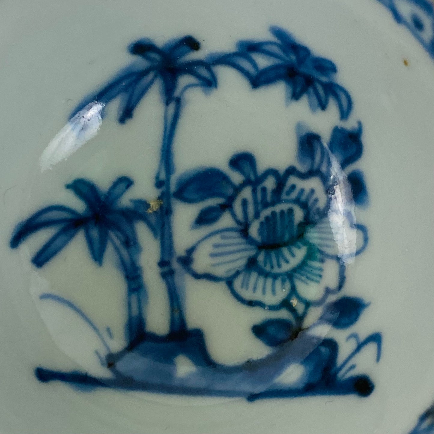 Nanking Cargo Shipwreck Chinese Batavian Porcelain Tea Bowl & Saucer c1752