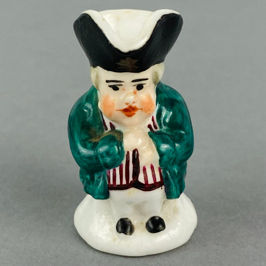 Derby Samson & Hancock Antique Miniature Toby Jug c1861 English Porcelain