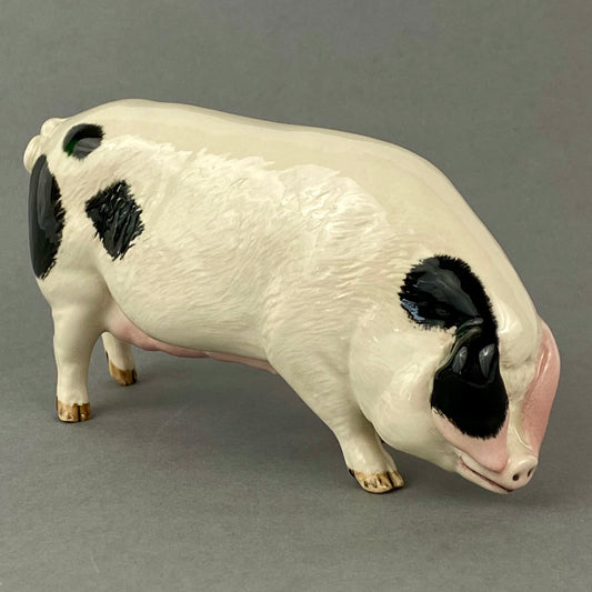 Royal Doulton Gloucester Old Spot Pig English Porcelain Figurine DA230
