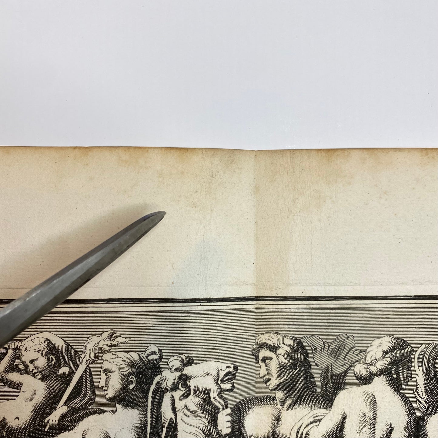 Antique Venus Marina Engraving c1719 - Bernard de Montfaucon Mythological Print