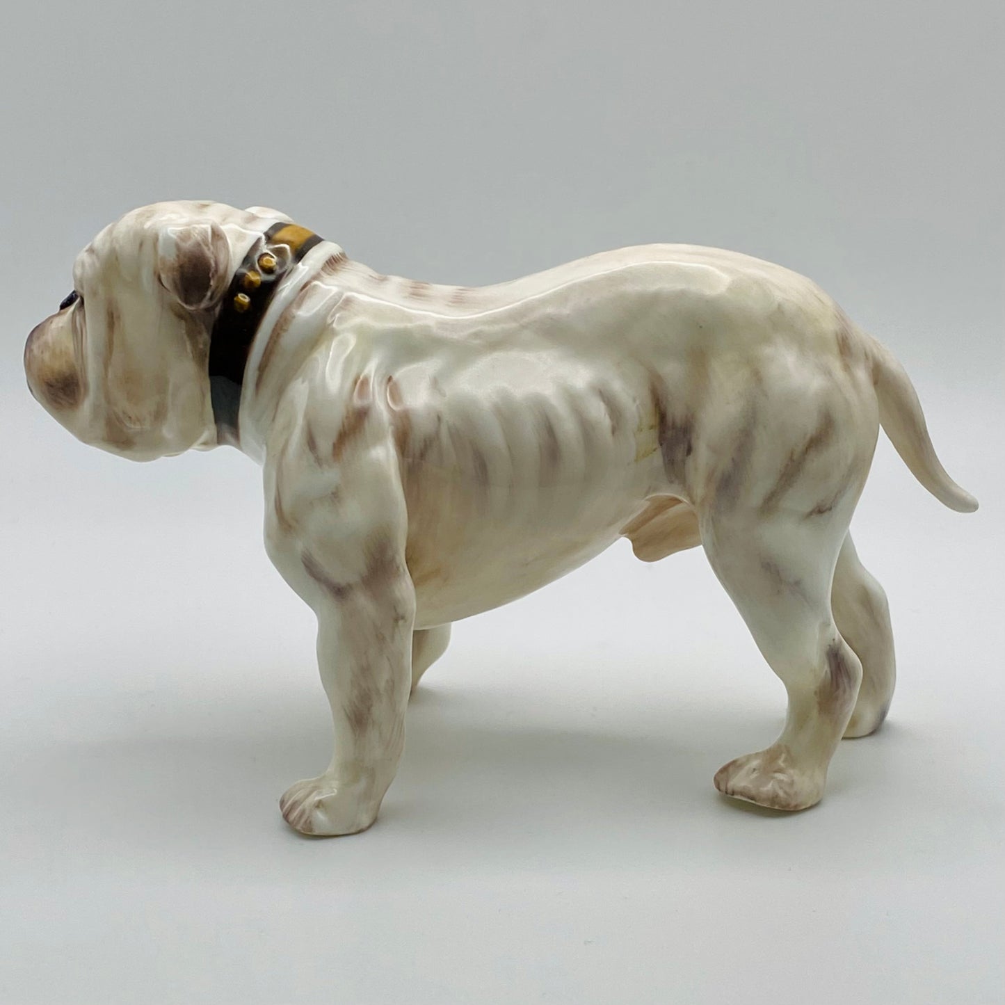 Vintage Royal Doulton Porcelain Bull Dog c1932 Figurine HN1074