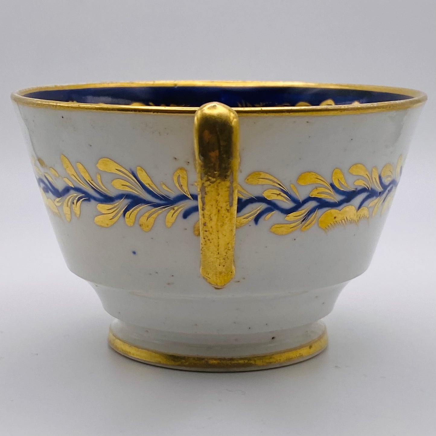 Coalport Cup & Saucer Antique English Porcelain C1815 Pattern #500