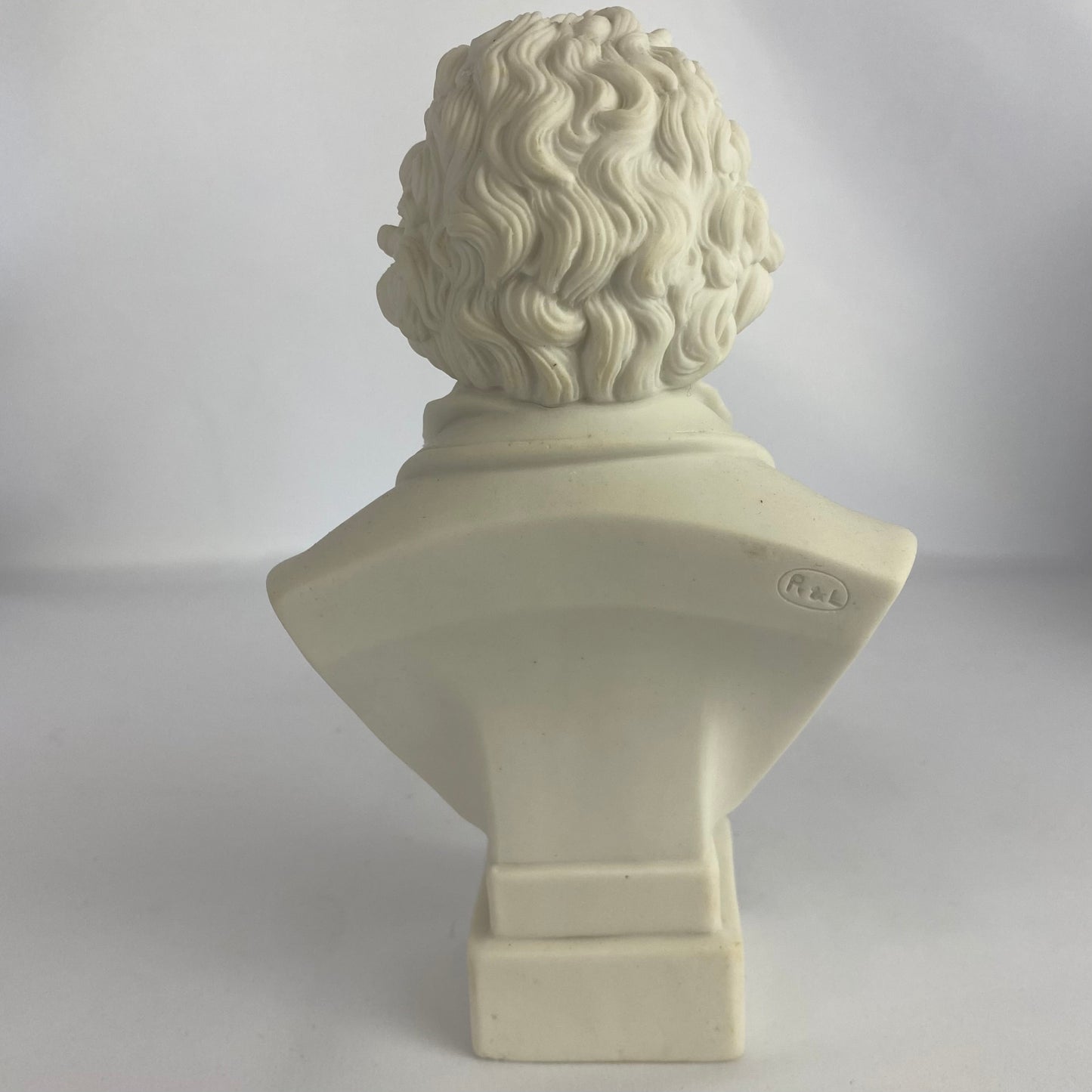 1885+ Pair Parian Antique Bust Composer Handel & Beethoven by Robinson & Leadbeater