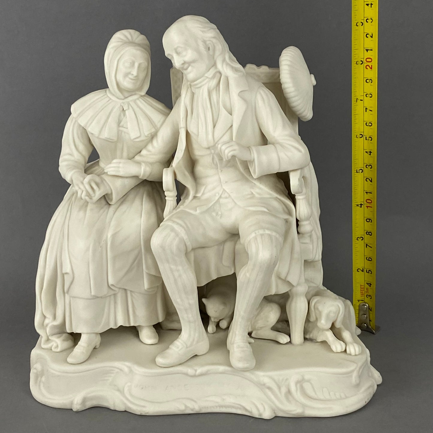 Minton Parian Porcelain Figurine My Jo John Anderson Victorian Antique c1850s