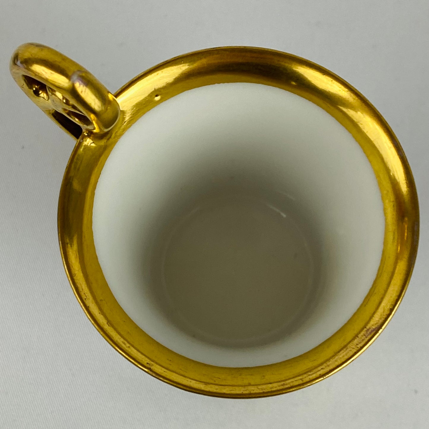 2 Antique c1890 Austrian Royal Vienna~ Demitasse Espresso Cup & Saucer Gold Gilt