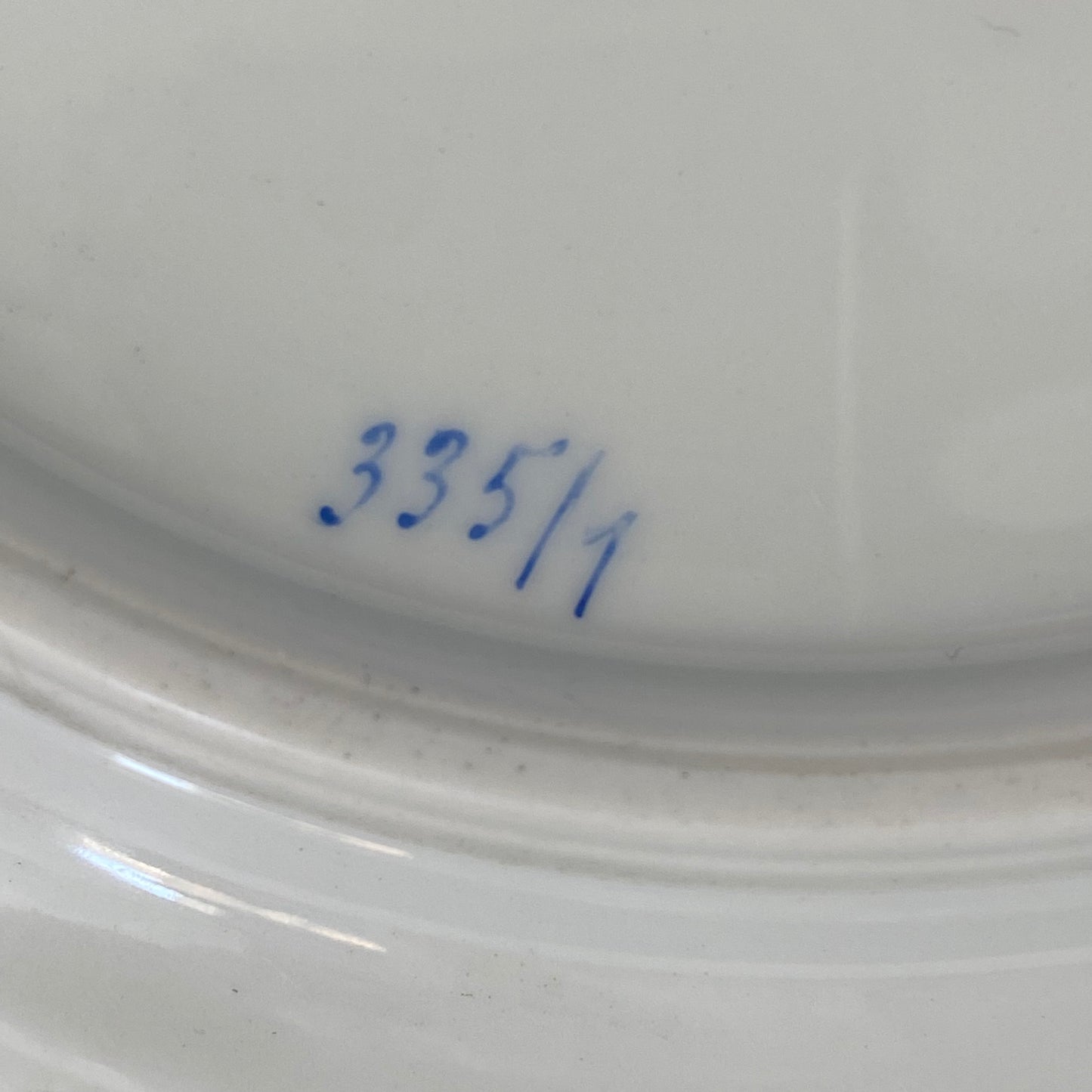 Antique Dresden Porcelain Plate Pair Floral Gold Gilt Rococo Revival Shell Rim