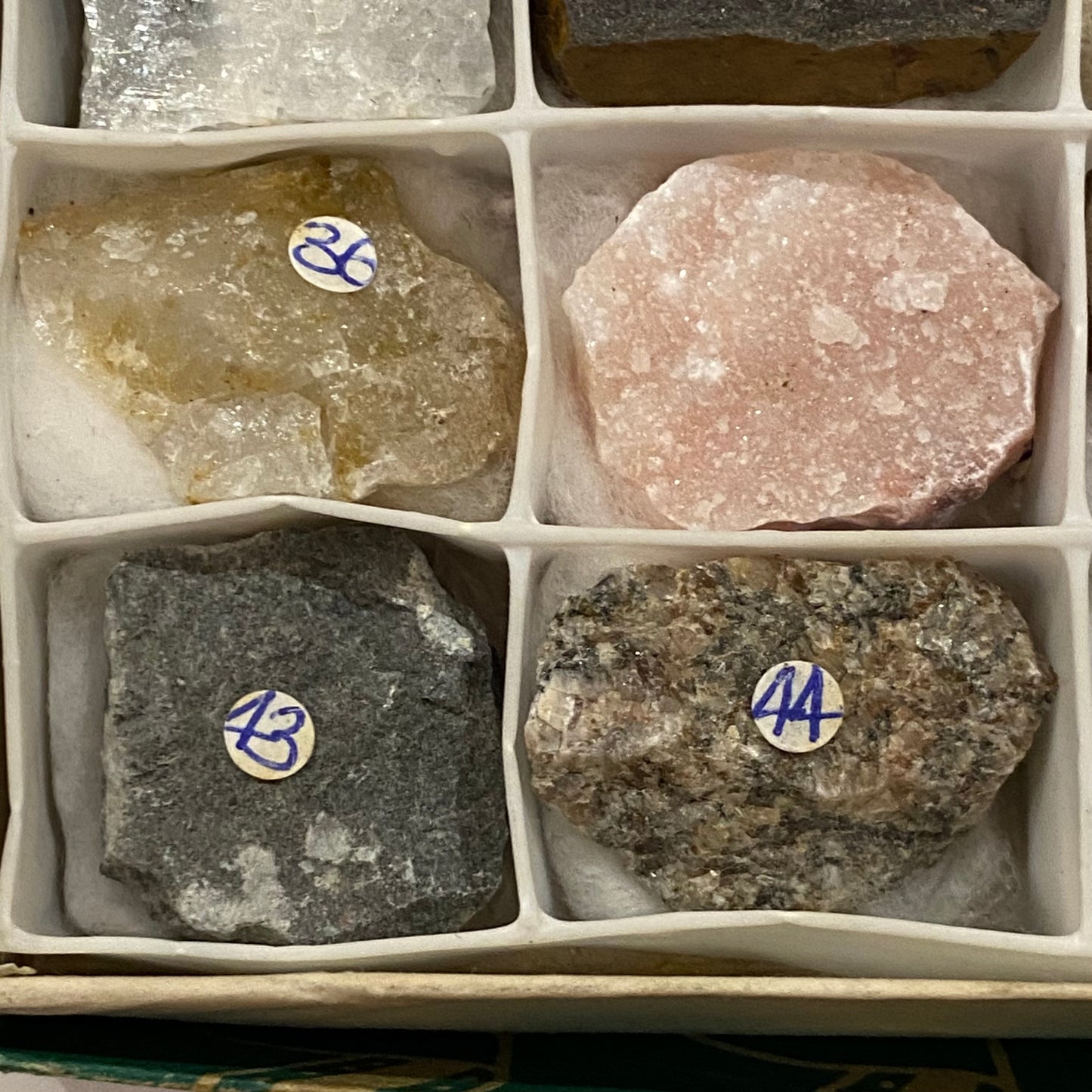 49 Vintage Shona Stones African Crystal Mineral Natural Rock Geology Specimen Set