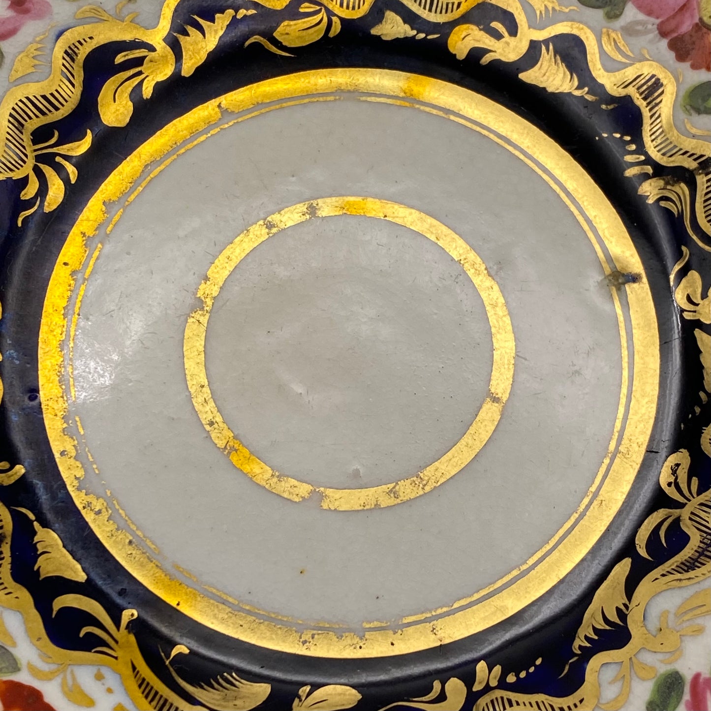 Coalport Cup & Saucer Antique English Porcelain C1815 Pattern #500