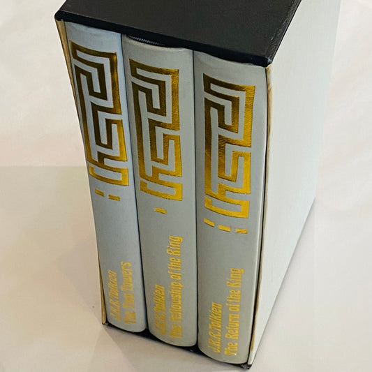 3 Book Set The Lord of The Rings J R R Tolkien Trilogy Folio Society 1979 VGC