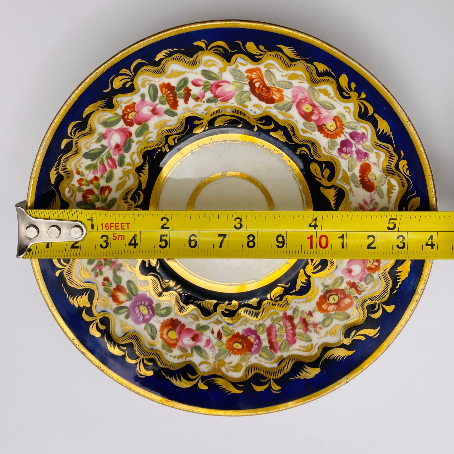 Coalport Cup & Saucer Antique English Porcelain C1815 Pattern #500