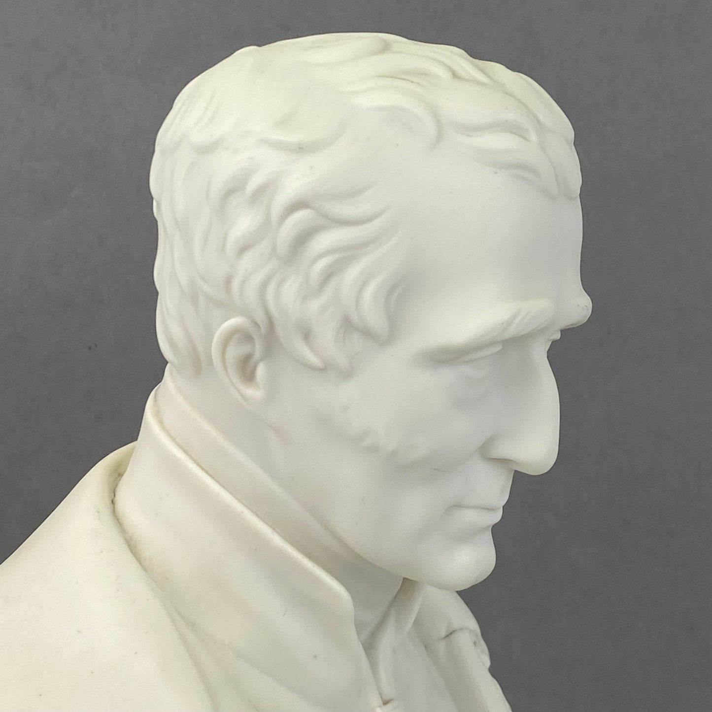 Copeland Parian Porcelain Bust Duke of Wellington Antique c1852 by Comte d Orsay