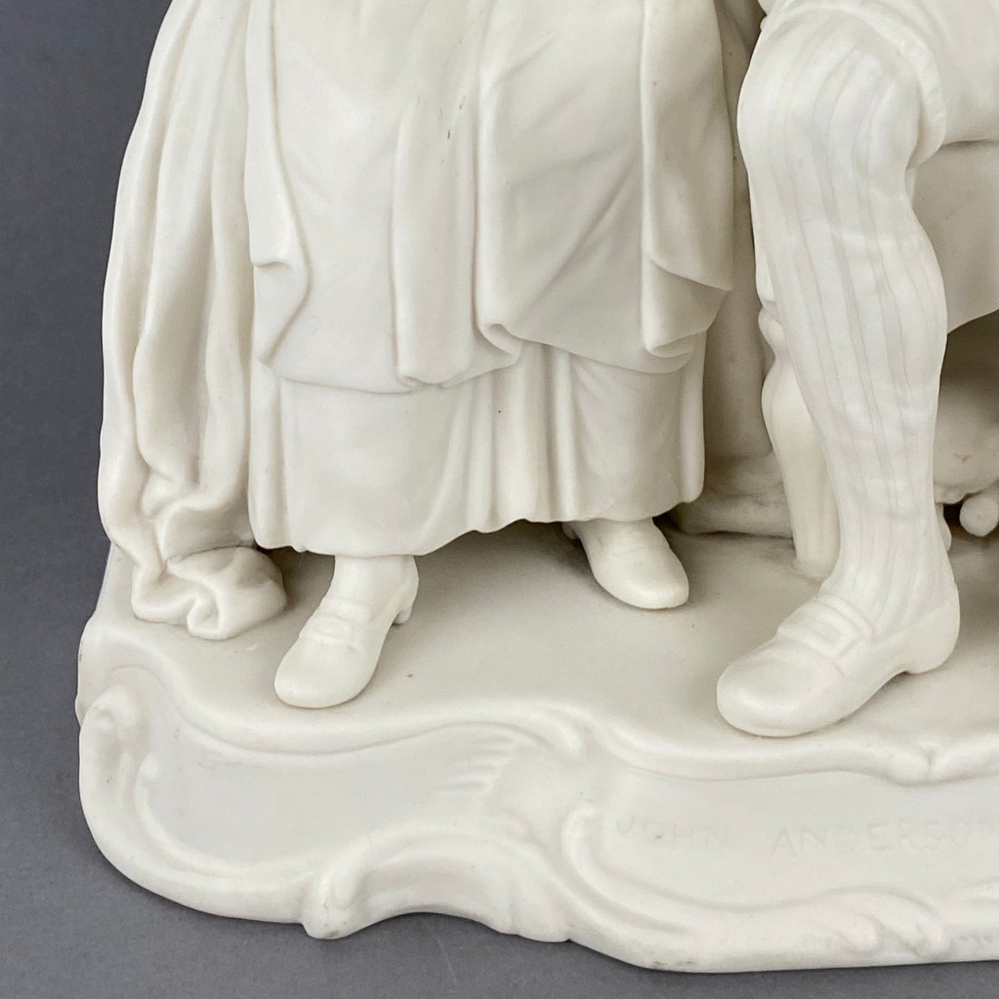 Minton Parian Porcelain Figurine My Jo John Anderson Victorian Antique c1850s