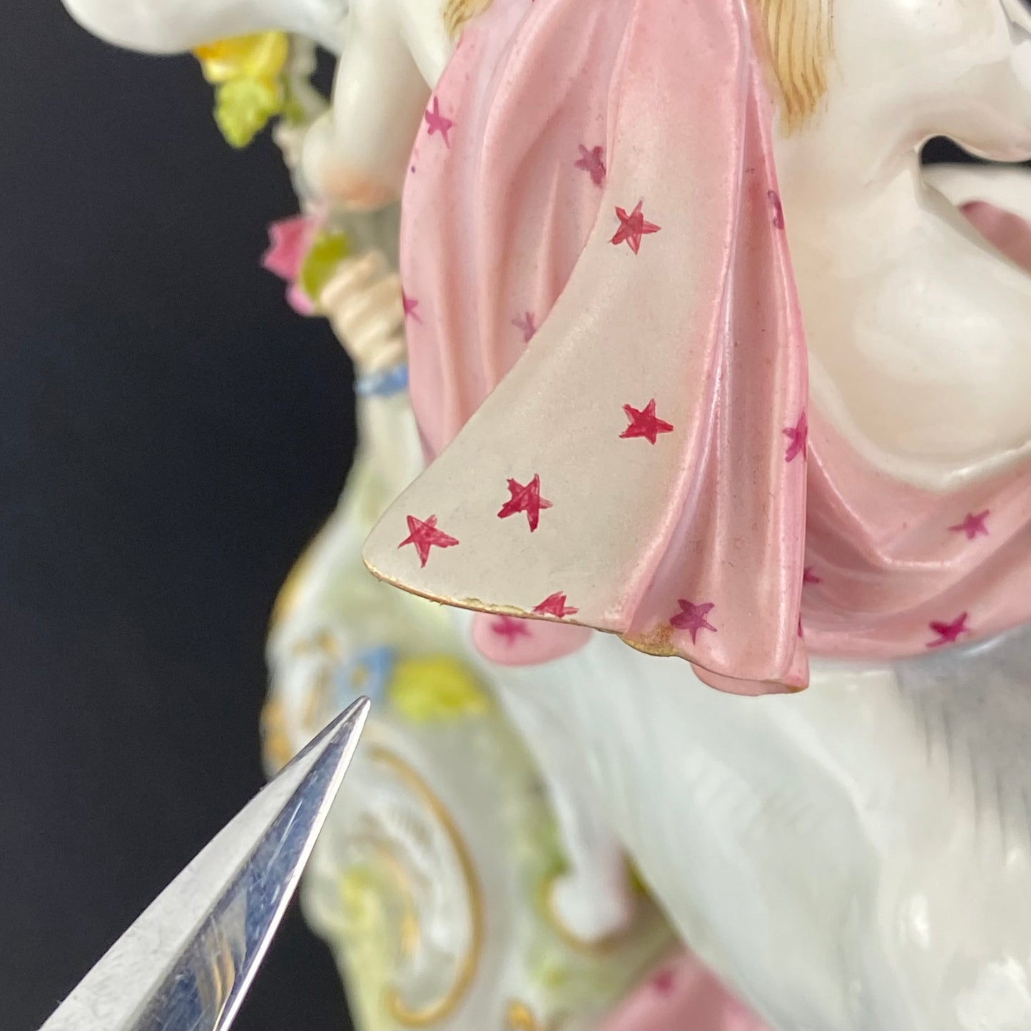 Carl Thieme Europa & The Bull Antique Porcelain Figurine Group 19thc