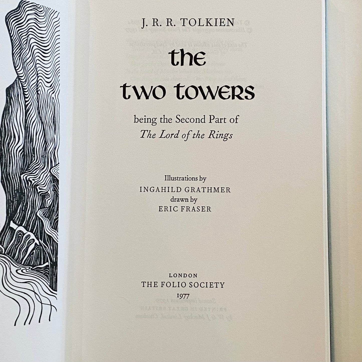3 Book Set The Lord of The Rings J R R Tolkien Trilogy Folio Society 1979 VGC
