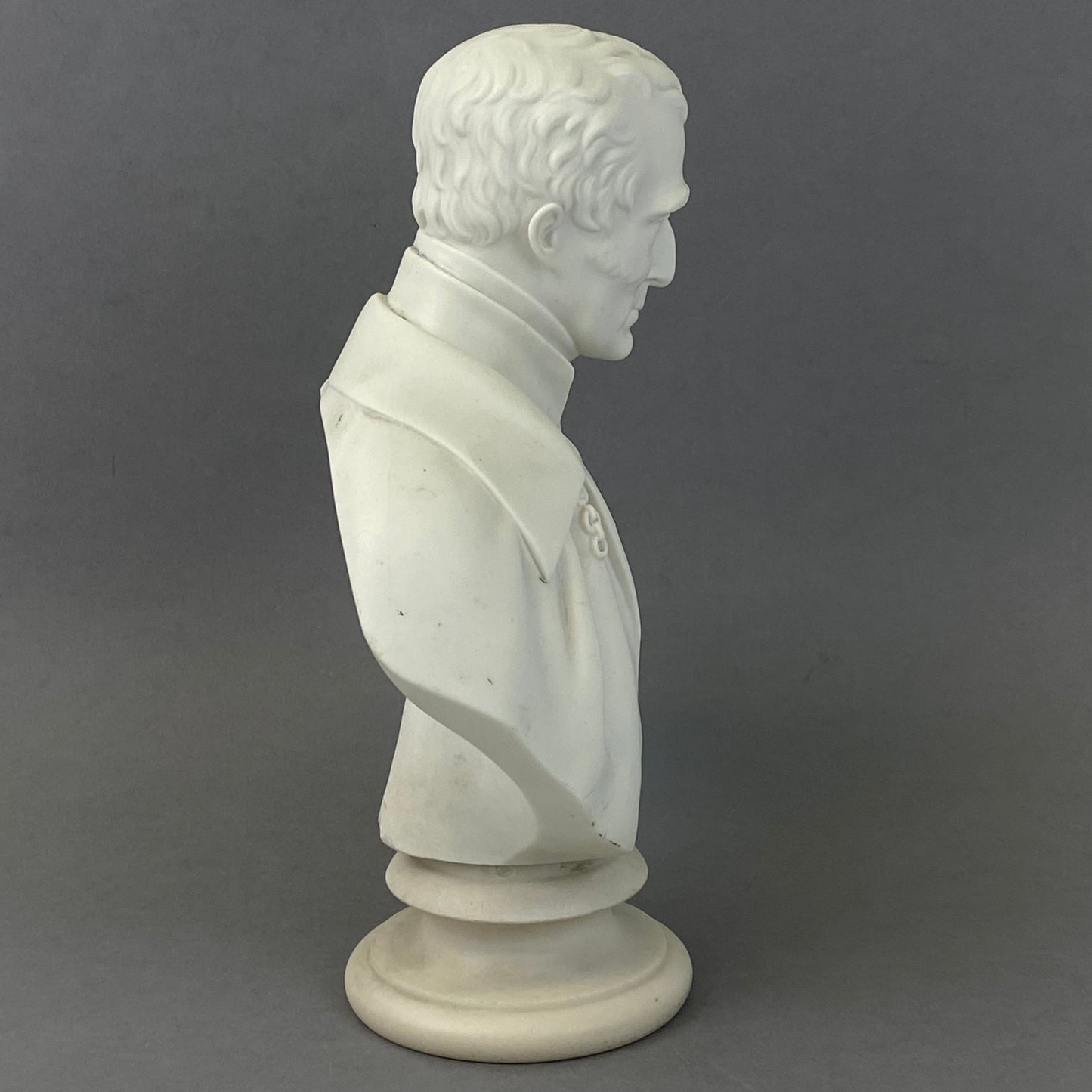Copeland Parian Porcelain Bust Duke of Wellington Antique c1852 by Comte d Orsay