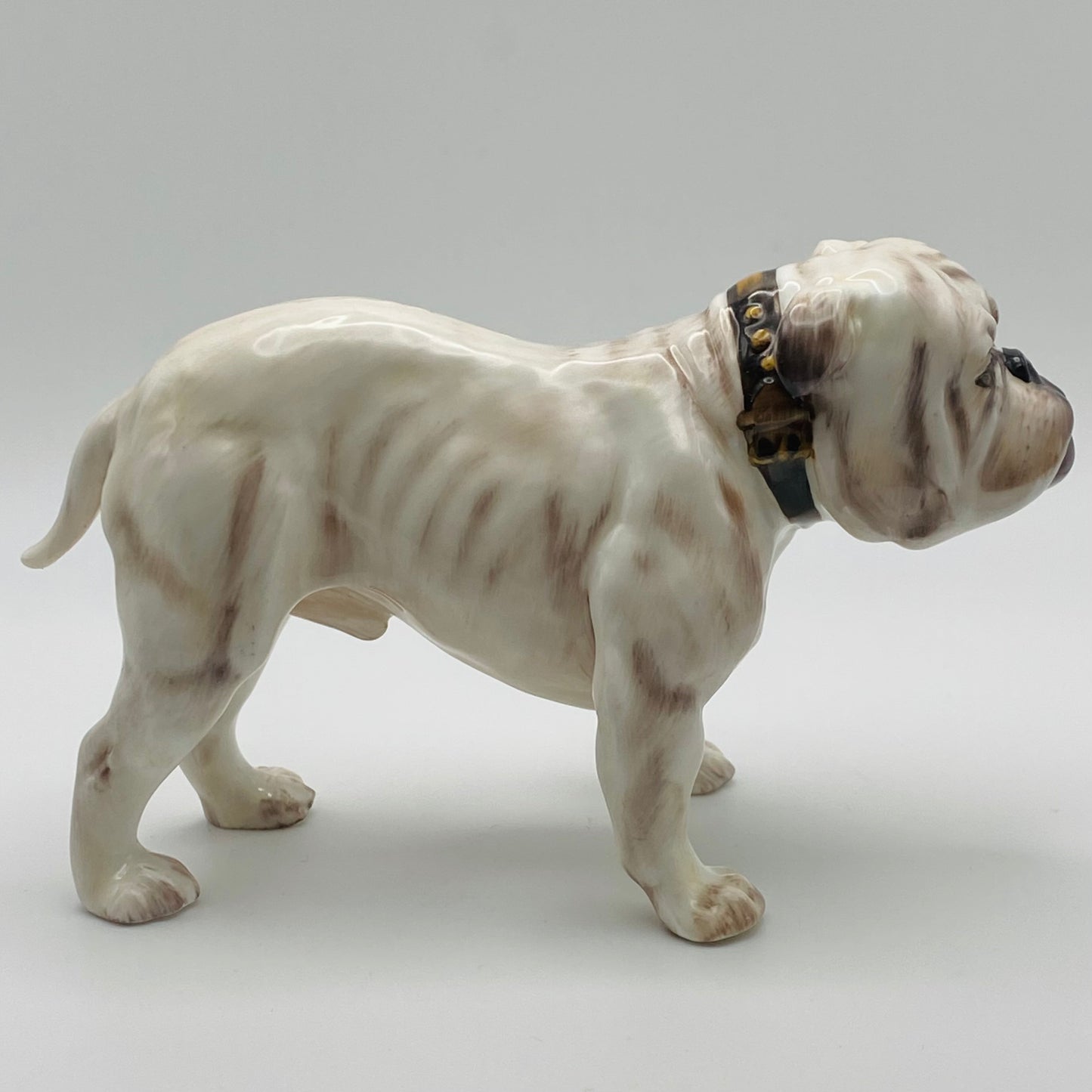 Vintage Royal Doulton Porcelain Bull Dog c1932 Figurine HN1074